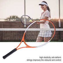 Load image into Gallery viewer, 1 Pcs  Teenager&#39;s Training Tennis Racket Aluminum Alloy Professional Beach Racquet with Carry Bag for Beginners
