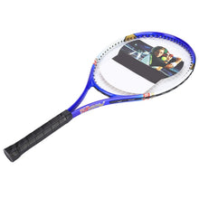 Load image into Gallery viewer, 1 Pcs  Teenager&#39;s Training Tennis Racket Aluminum Alloy Professional Beach Racquet with Carry Bag for Beginners
