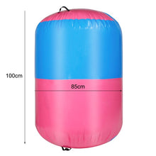 Load image into Gallery viewer, 100x85cm Inflatable Gymnastic Air Barrel Home Roller Small  Cylinder Sport Fitness Trainer
