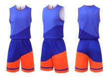 Load image into Gallery viewer, Kids Adult Basketball Clothes Women Men Basketball Jersey Set Child Basketball Vest Shorts Training Uniform Sports Suit Team Kit
