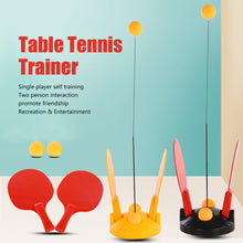 Load image into Gallery viewer, Table Tennis Trainner Pong Trainning Sports Device Early Educational Plaything for Children the Old Teens
