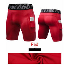 Load image into Gallery viewer, New Design Mens Sports Tights Basketball Running Fitness Shorts
