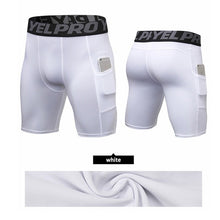 Load image into Gallery viewer, New Design Mens Sports Tights Basketball Running Fitness Shorts
